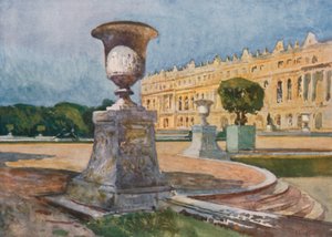 Centrala fasaden mot Parterre d